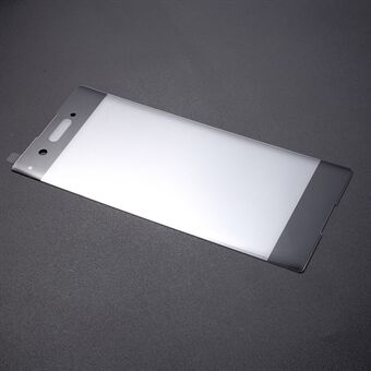 Fuld dækkende hærdet glas skærmbeskytter til Sony Xperia XA1 - Sort