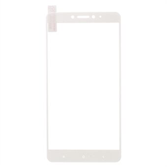 Til Xiaomi Mi Max 2 Silketryk i fuld størrelse Hærdet glas skærmbeskyttelsesfilm (Arc Edge)