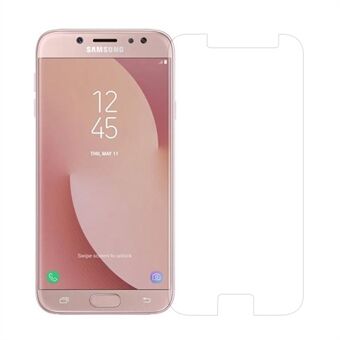 Til Samsung Galaxy J7 (2017) EU version 0.3mm hærdet glas skærmbeskytter (Arc Edge)