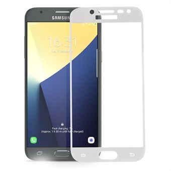 Til Samsung Galaxy J5 (2017) EU-version Silketryk Fuldt cover Film af hærdet glas
