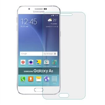0,3 mm hærdet glas skærmbeskyttelsesfilm til Samsung Galaxy A8 SM-A800F Arc Edge