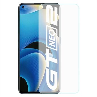 AMORUS For Realme GT Neo2 5G/GT Neo 3T 5G 2.5D Arc Edge High Aluminium-silicium Glas Anti-ridse Eksplosionssikker skærmbeskytter