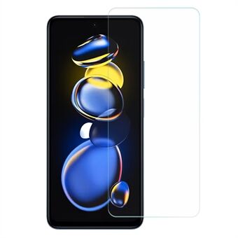AMORUS Til Xiaomi Redmi Note 11T Pro 5G Anti-plet Fingeraftrykssikker High Touch Sensitivity 2.5D Arc High Aluminium-silicium glasskærmfilm