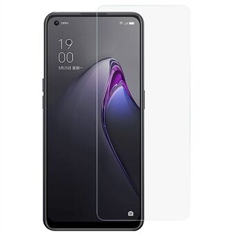 Til Oppo Reno8 5G (global version) / Reno8 5G 0,25 mm Arc Edge Ultra Clear Tempered Glass Screen Protector Anti-slid film