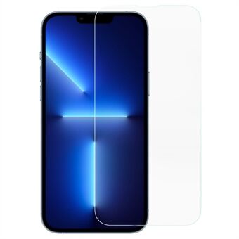 Til iPhone 14  / 13  / 13 Pro  høj aluminium-silikon glas skærmbeskytter 2.5D Arc Edge Anti-ridse skærm cover film