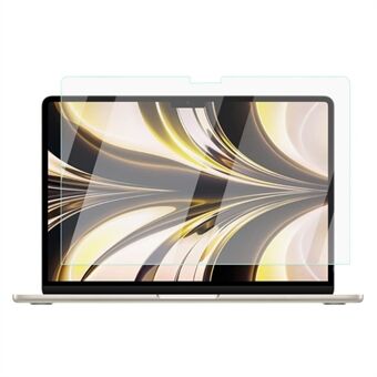 Til MacBook Air 13 tommer (2022) A2681 skærmbeskytter af hærdet glas Anti-eksplosion 0,3 mm Arc Edge Fuld dækfilm