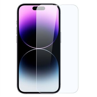 NORTHJO Til iPhone 14 Pro A+ 0,3 mm 2,5D Ultra Clear Screen Protector Anti-ridse Følsom berøring 9H Hårdhed hærdet glasfilm