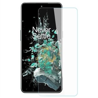 AMORUS Til OnePlus 10T 5G / ACE Pro 5G Anti-fingeraftryk Anti-ridsefilm 9H 2.5D Arc Edge High Aluminium-silicium glasskærmbeskytter
