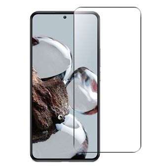 2.5D Arc Edge HD-skærmbeskytter til Xiaomi 12T 5G / 12T Pro 5G, høj aluminium-silicium glasfølsom berøringsskærm beskyttelsesfilm