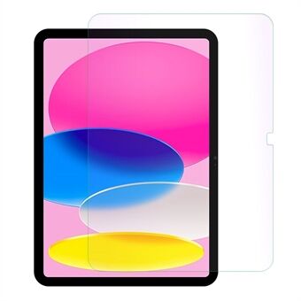 Til iPad 10.9 (2022) Anti Lilla Lys 0,25 mm Arc Edge 9H Hårdhed Fuld skærm hærdet glas skærmbeskyttelsesfilm