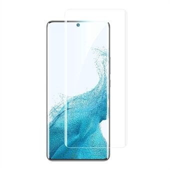 Til Samsung Galaxy S22 5G Sidelim HD Clear Full Screen Protector Ridsefast buet hærdet glasfilm