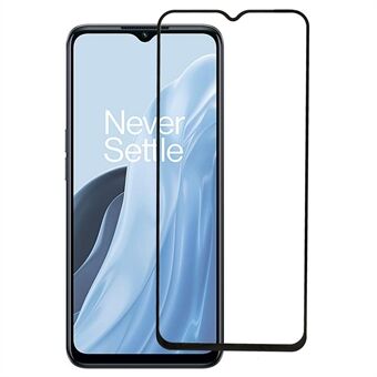 RURIHAI til OnePlus Nord N300 5G 0.26mm 2.5D Arc Edge High Aluminium-silicium Glas Anti-eksplosionsfilm Sekundær hærdende fuldskærmsbeskytter
