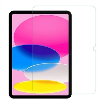 RURIHAI Til iPad 10.9 (2022) Fuld lim Fulddækning Skærmbeskytter af hærdet glas mat 0,18 mm 2,5D Edge