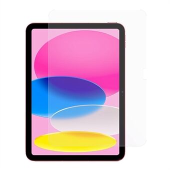 RURIHAI Til iPad 10.9 (2022) Anti-lilla lys AGC glasfilm fuld lim 0,18 mm 2,5D Edge hærdet glas fuld skærmbeskytter