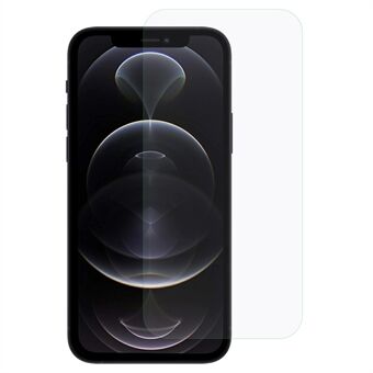 RURIHAI til iPhone 12 Pro Max 6,7 tommer HD Anti-ridse skærmbeskytter Støvtæt hærdet glasfilm med hurtig installationsværktøj