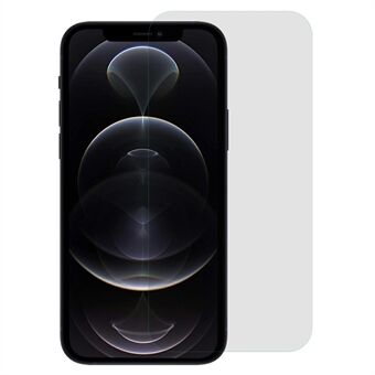 RURIHAI Til iPhone 12 Pro Max 6,7 tommer Fingeraftryksfri, hurtig klæbende 0,26 mm Anti-spion høj aluminium-silicium glasfilm Støvtæt skærmbeskytter