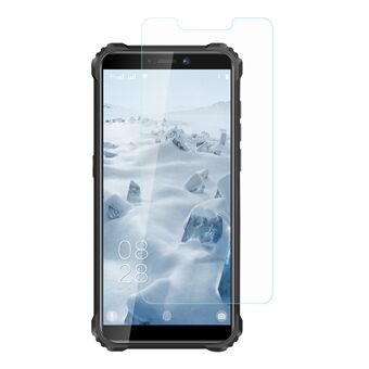 Til Oukitel WP5 Anti-eksplosion hærdet glas skærmbeskytter 0,3 mm Arc Edge Anti-ridse HD Clear Screen Film