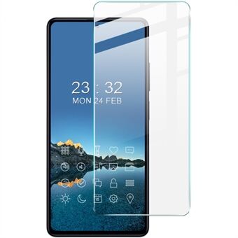 IMAK H-serien til Xiaomi Poco X5 Pro Anti-ridse hærdet glas Ultra Clear Film Støvtæt telefonskærmbeskytter