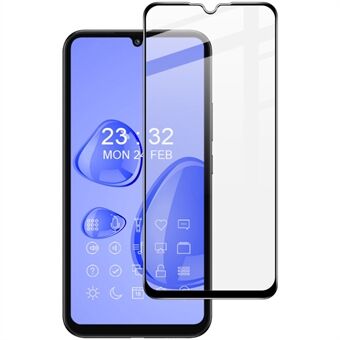 IMAK Pro+ Series til Samsung Galaxy A34 5G fulddækkende skærmbeskytter Sensitive Touch Ultra Clear hærdet glasfilm