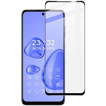 IMAK Pro+ Series til Motorola Moto G73 5G Eksplosionssikker HD Klart hærdet glas fuld skærmbeskytter Ridsefast telefonskærmfilm