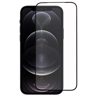 RURIHAI Til iPhone 12 Pro Max 6,7 tommer 0,26 mm Ultra Clear AGC Glass 3D Carbon Fiber Edge Full Glue Screen Protector