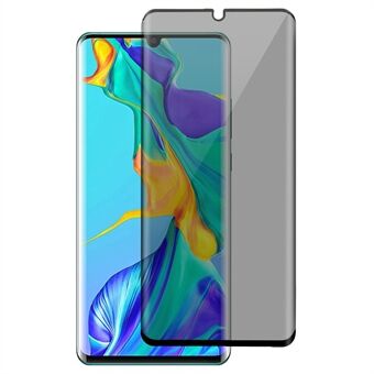 RURIHAI Til Huawei P30 Pro Privacy Screen Protector 3D Curved Full Cover Hærdet glasfilm