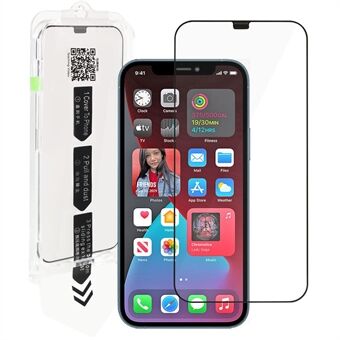 RURIHAI Til iPhone 12 Pro Max Telefon Skærmbeskytter Ultra Clear Høj Aluminium-silicium Glas Antistatisk skærmfilm