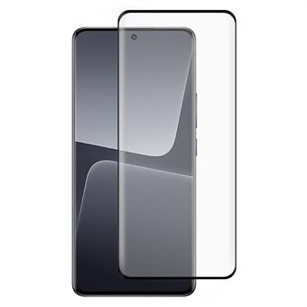 RURIHAI til Xiaomi 13 Pro 5G høj aluminium-silikon glas skærmbeskytter 3D buet sidelim film