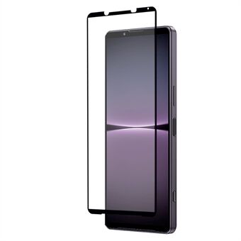 RURIHAI til Sony Xperia 1 V High Aluminium-silicium glas telefon skærmbeskytter 0,26 mm 9H 2,5D sekundær hærdende film