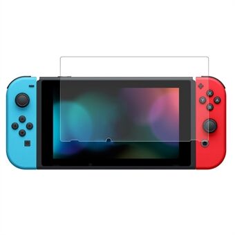NORTHJO A+ til Nintendo Switch Hærdet glasfilm 0,3 mm 2,5D HD Klar anti-ridse skærmbeskytter - gennemsigtig