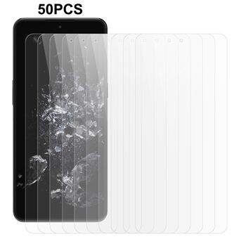 50 stk til OnePlus 10T 5G / ACE Pro 5G klar skærmfilm 0,3 mm 2,5D Edge hærdet glas skærmbeskytter