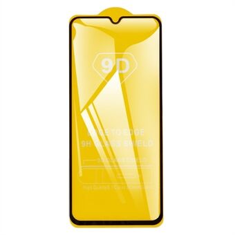 Til Xiaomi Poco C55 4G Silke Print 9D Hærdet glasfilm Sidelim Fuld dækning Telefon Skærmbeskytter