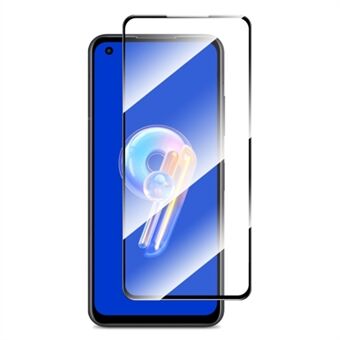 Til Asus Zenfone 9 5G Full Glue Phone Fuld skærmbeskytter Silkeudskrivning Ultraklart hærdet glasfilm