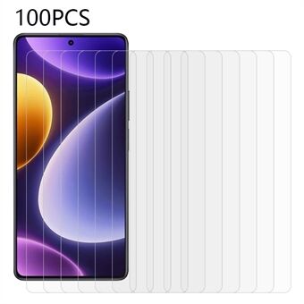 100 STK til Xiaomi Redmi Note 12 Turbo / Poco F5 5G Anti-ridse telefon skærmbeskytter hærdet glas skærmfilm