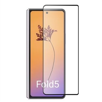 RURIHAI Til Samsung Galaxy Z Fold5 5G Skærmbeskytter 0,26 mm 9H 2,5D Sekundær hærdning Høj aluminium-silicium glasfilm