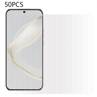 50 stk til Huawei nova 11 telefon skærmbeskytter 0,3 mm 2,5D ultraklart hærdet glasfilm