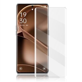 AMORUS til Oppo Find X6 Pro UV Liquid Glue Phone fuld skærmbeskytter 3D buet hærdet glas klar film