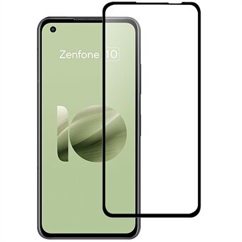 Til Asus Zenfone 10 5G Full Glue HD Clear Phone Skærmbeskytter Black Edge AGC Glas Skærm Dækfilm