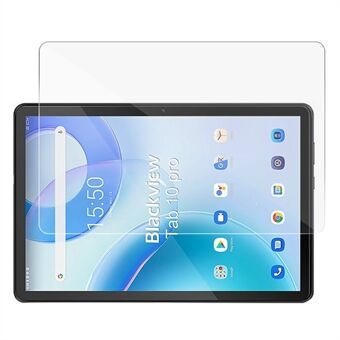 Til Blackview Tab 10 Pro Tablet hærdet glasfilm HD Klar 0,3 mm Arc Edge Anti-ridse skærmbeskytter