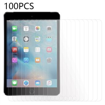100 STK til iPad 2/3/4 Tablet skærmbeskytter Anti-ridse hærdet glas transparent film
