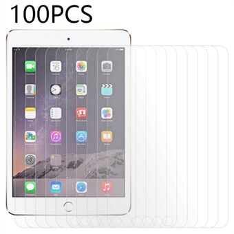 100 STK til iPad mini / mini 2 / mini 3 hærdet glasfilm HD Clarity skærmbeskytter