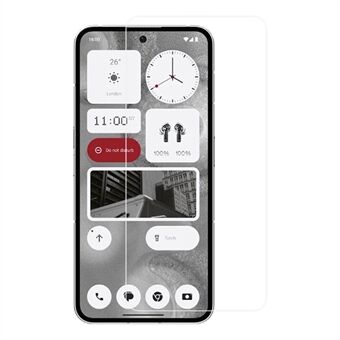 RURIHAI Skærmbeskytter til Nothing Phone (2) , 0,18 mm 2,5D Arc Edge High Aluminium-silicium glasfilm