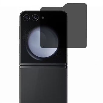 Til Samsung Galaxy Z Flip5 5G Anti-spy Back Screen Protector Ridsesikker Scratch glasfilm