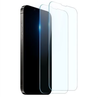 NORTHJO 2 stk/sæt til iPhone 14 Pro  A+ 0,3 mm 2,5D 9H hårdhed Høj aluminium-silicium Glas Ultra Clear Screen Protector
