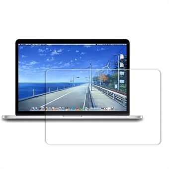 HD hærdet glas skærmbeskytter til Macbook Pro 13,3 tommer (lige Edge)