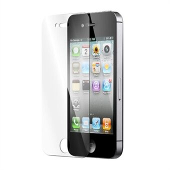 Premium skærmbeskytter til hærdet glas til iPhone 4 4S - gennemsigtig