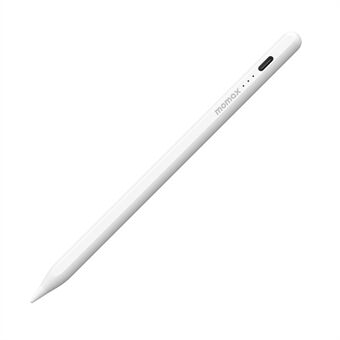 MOMAX TP8 ONE LINK Håndfladeafvisning Vippefølsomhed Kapacitiv Stylus Pen Magnetisk Adsorption Stylus Pen til iPad-serien, hurtig opladning
