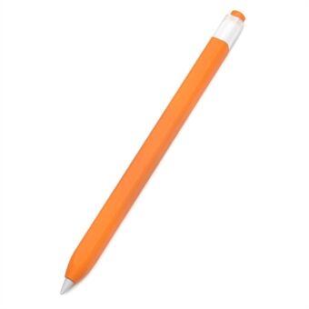 Til Apple Pencil (1. generation) Jelly Stylus Pen Silikone Sleeve beskyttelsescover (kort version)