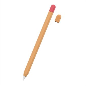 AHASTYLE PT65-2 til Apple Pencil (2. generation) Touch Pen Beskyttende ærme Kontrastfarve Stylus Pen Silikone etui