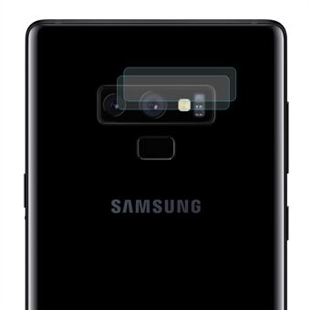2 stk HAT Prince 0,2 mm 9H 2,15D buekanter hærdet glas kamera linsebeskyttelsesfilm til Samsung Galaxy Note9 N960
